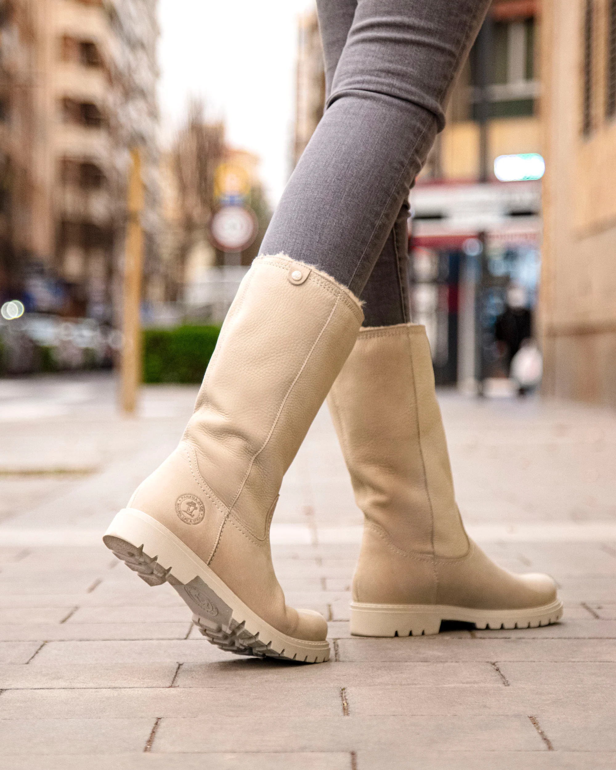 Bambina B129 Nobuck Crudo