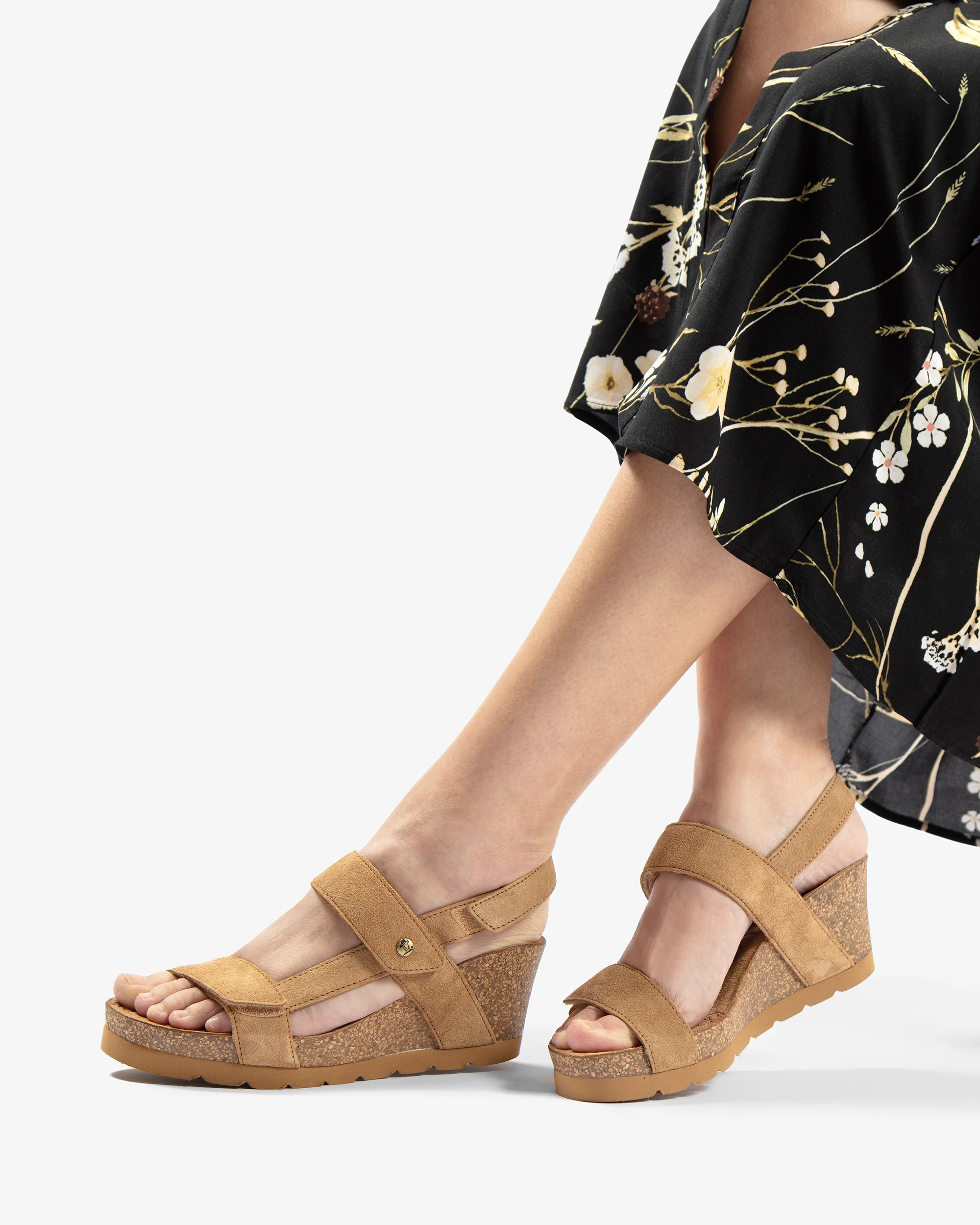 Vilma B2 Velour Cuero